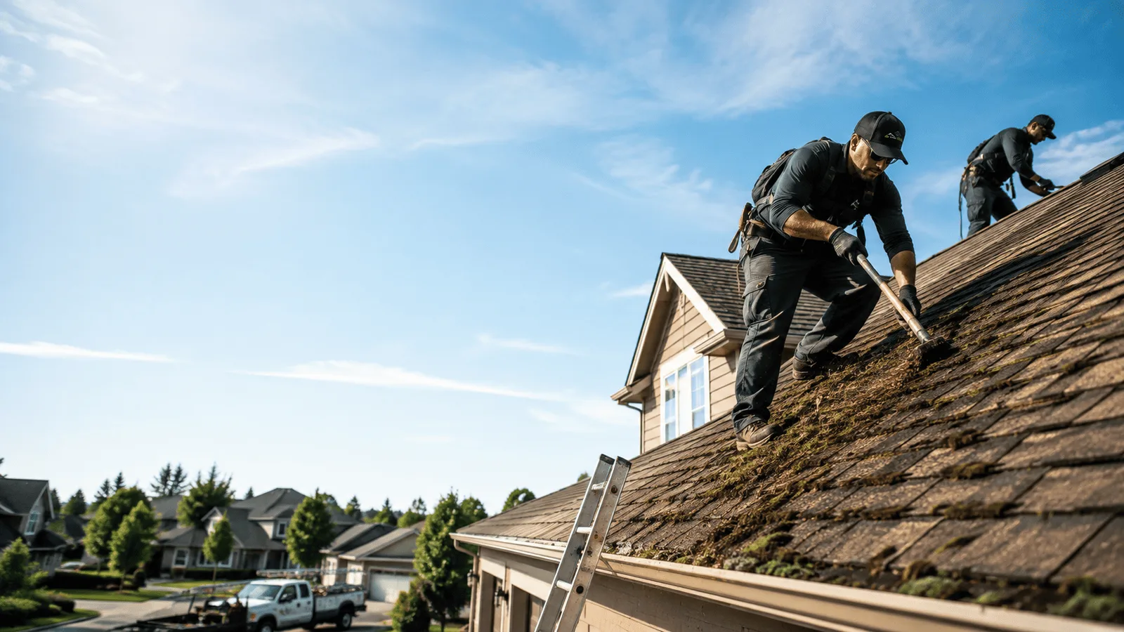 Roof Moss Removal in Bison, SD near me